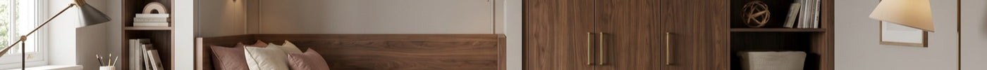 Children's room with clear sleep, study, play and storage zones