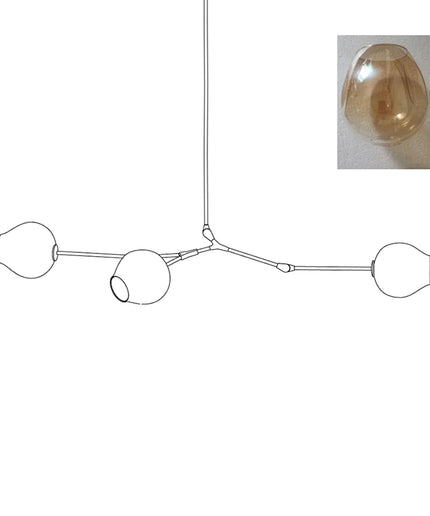 Chandelier BIFURCATION by Rodesigne