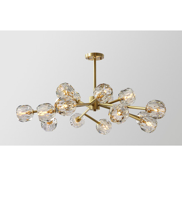 Chandelier DENOLIA by Rodesigne — brass designer chandelier, custom lighting by RODESIGNE