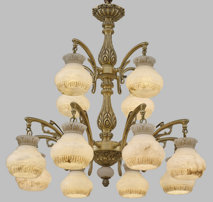 Chandelier DILVIN — designer chandelier, custom lighting by RODESIGNE