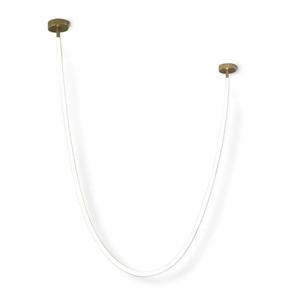 Pendant lamp HOOP by Rodesigne — brass modern pendant light, custom designer lighting by RODESIGNE