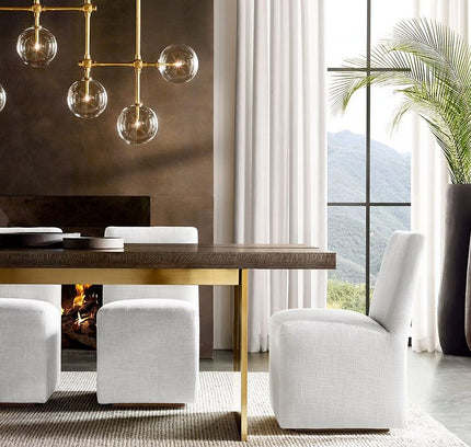 Chandelier MOBLINE by Rodesigne — glass designer chandelier, custom lighting by RODESIGNE
