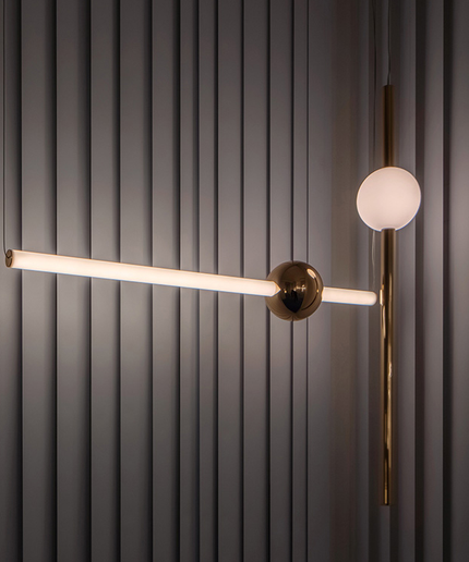 Pendant lamp ORION GLOBE by Rodesigne