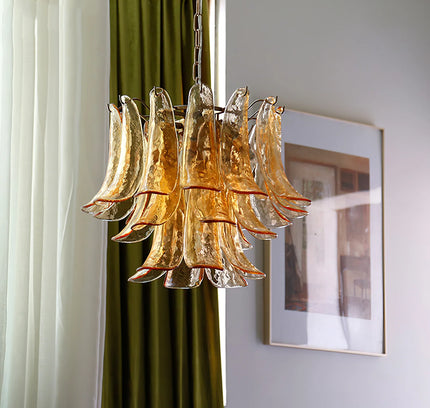 Chandelier MURANO by Rodesigne — brass designer chandelier, custom lighting by RODESIGNE