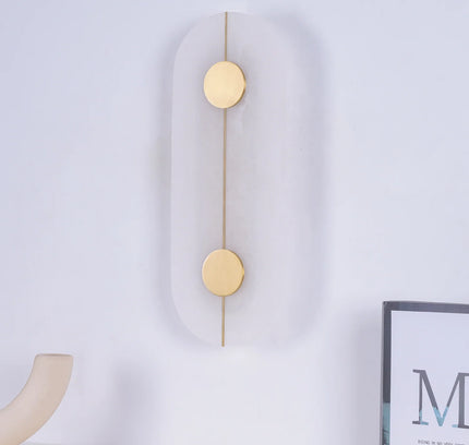 Wall lamp (Sconce) ARTIS by Rodesigne — alabaster wall sconce lamp, designer lighting by RODESIGNE