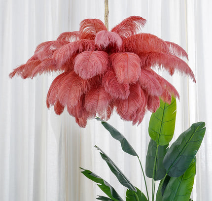 Chandelier FEATHER by Rodesigne — glass designer chandelier, custom lighting by RODESIGNE