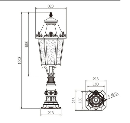 Street lantern DV-DHB-1224 by RODESIGNE