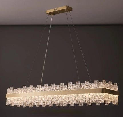 Chandelier GESTINA — designer chandelier, custom lighting by RODESIGNE