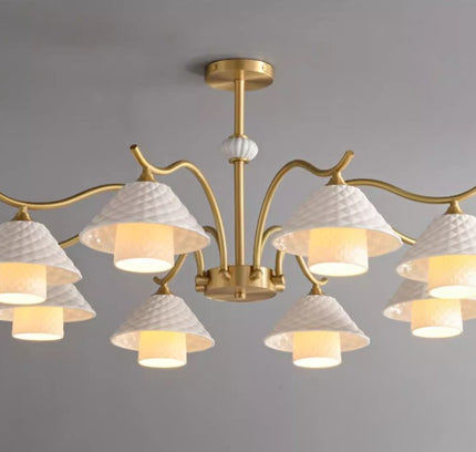Chandelier DAMIAN — designer chandelier, custom lighting by RODESIGNE