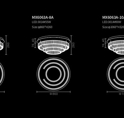 Ceiling Light VASETTA — ceiling light fixture, designer lighting by RODESIGNE