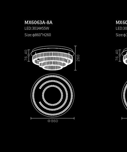 Ceiling Light VASETTA