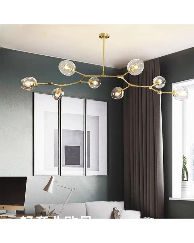 Chandelier ESQUARE — designer chandelier, custom lighting by RODESIGNE