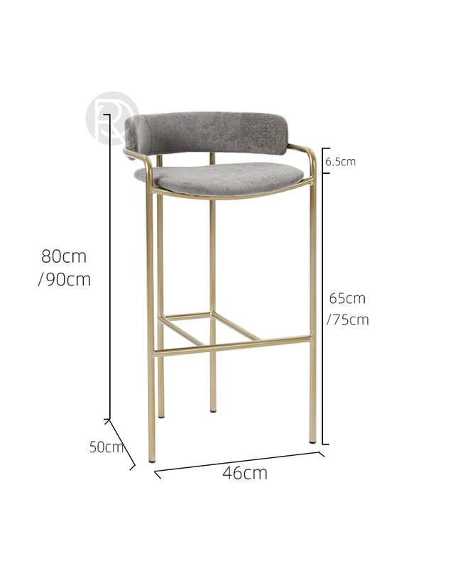 Bar stool LENOX by Rodesigne