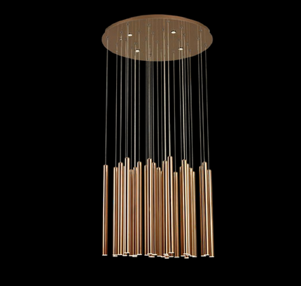 Chandelier GERTA — designer chandelier, custom lighting by RODESIGNE