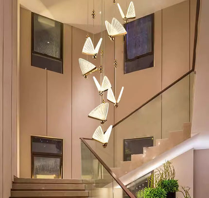 Pendant Light FARFALLA — modern pendant light, custom designer lighting by RODESIGNE
