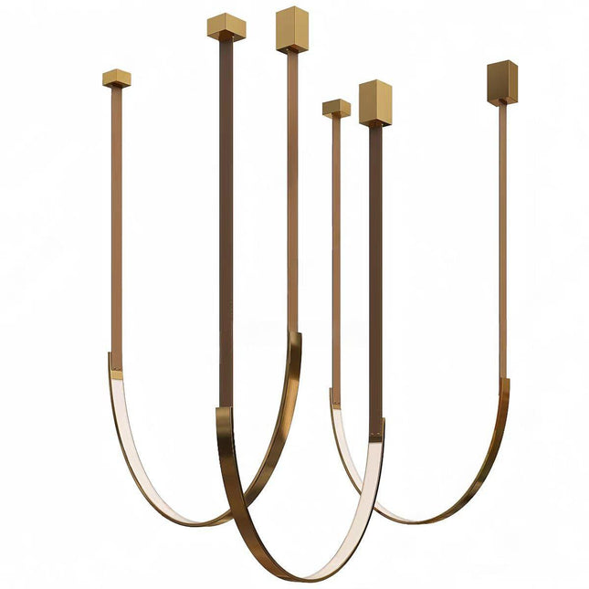 Chandelier U-SPECTRUM — designer chandelier, custom lighting by RODESIGNE