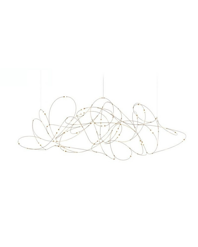 Chandelier CHAOSSE — designer chandelier, custom lighting by RODESIGNE