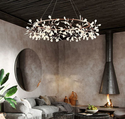 Chandelier HERACLEUM — designer chandelier, custom lighting by RODESIGNE