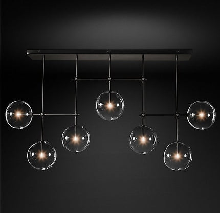 Chandelier MOBLINE by Rodesigne — glass designer chandelier, custom lighting by RODESIGNE