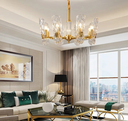 Chandelier ALIGERO — designer chandelier, custom lighting by RODESIGNE