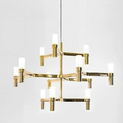 Chandelier OPPIATTE — designer chandelier, custom lighting by RODESIGNE