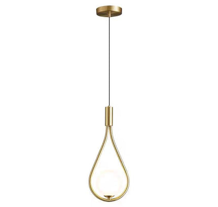Pendant Light CURVELUX — modern pendant light, custom designer lighting by RODESIGNE
