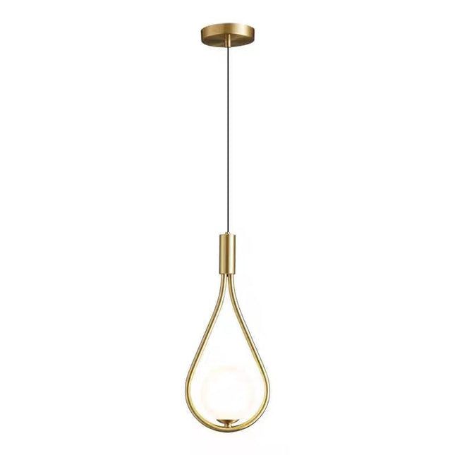 Pendant Light CURVELUX — modern pendant light, custom designer lighting by RODESIGNE
