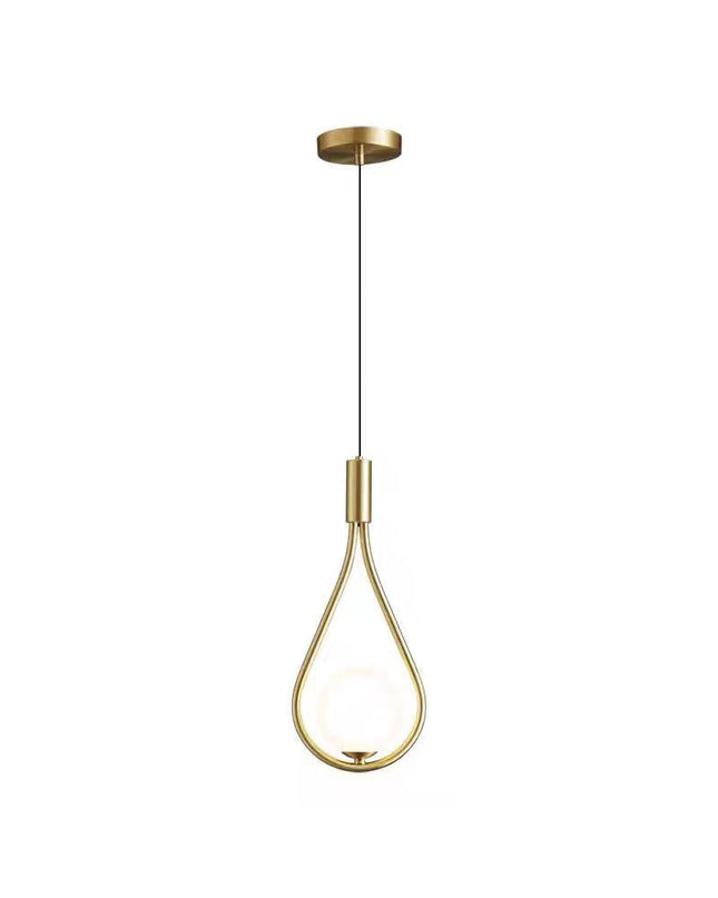 Pendant Light CURVELUX — modern pendant light, custom designer lighting by RODESIGNE