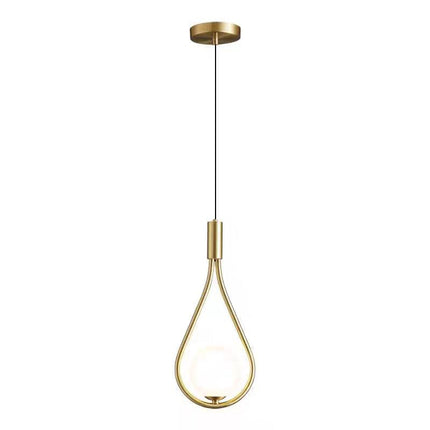 Pendant Light CURVELUX — modern pendant light, custom designer lighting by RODESIGNE