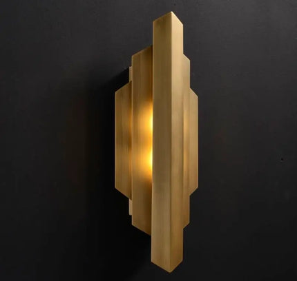 Wall lamp (Sconce) VENTURA by Rodesigne — brass wall sconce lamp, designer lighting by RODESIGNE