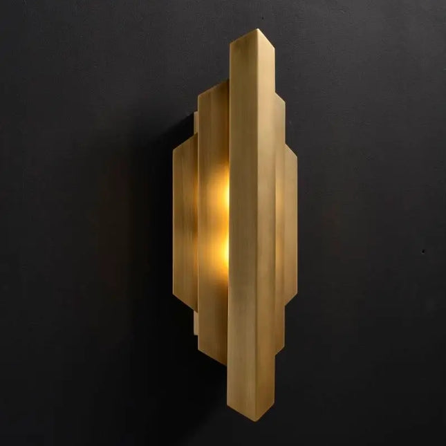 Wall lamp (Sconce) VENTURA by Rodesigne — brass wall sconce lamp, designer lighting by RODESIGNE