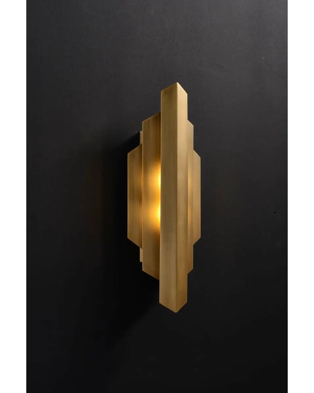 Wall lamp (Sconce) VENTURA by Rodesigne — brass wall sconce lamp, designer lighting by RODESIGNE