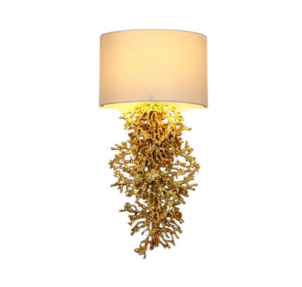 Wall Sconce CORALLO — brass wall sconce lamp, designer lighting by RODESIGNE
