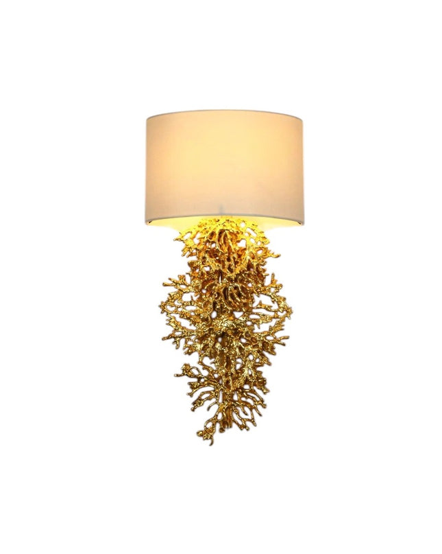 Wall Sconce CORALLO — brass wall sconce lamp, designer lighting by RODESIGNE