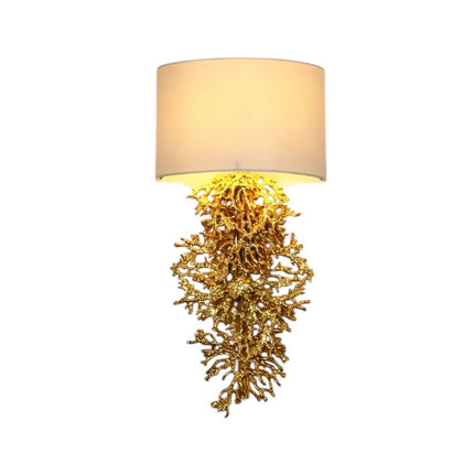 Wall Sconce CORALLO — brass wall sconce lamp, designer lighting by RODESIGNE
