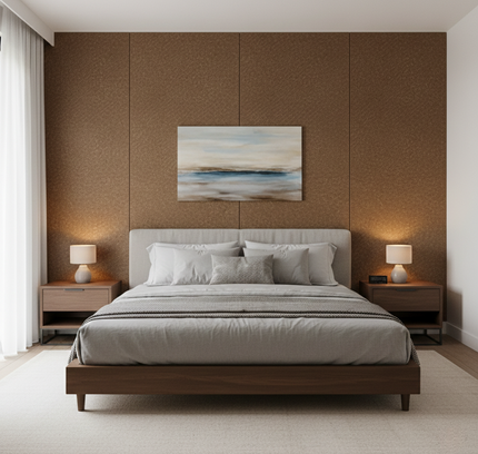 Wall Panel 3D BAMBOO MAT — decorative acoustic wall panel, sound absorption by RODESIGNE