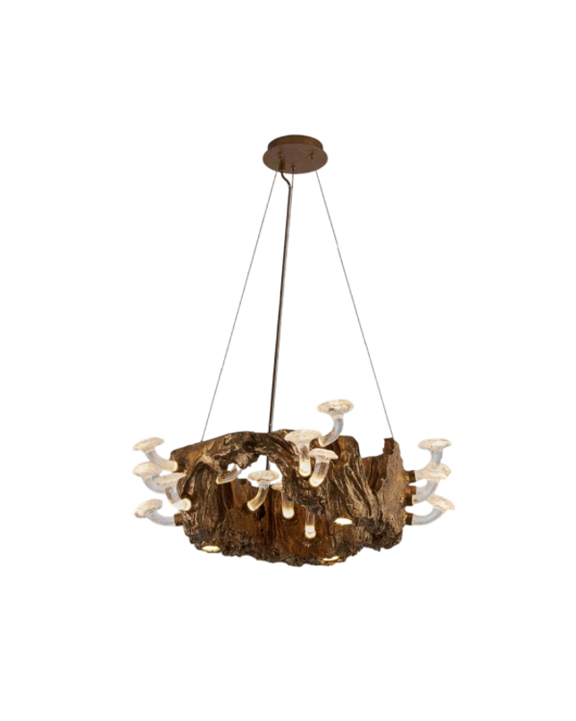 Chandelier ESCADA CANOPE — designer chandelier, custom lighting by RODESIGNE