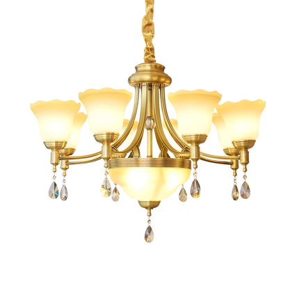 Chandelier ROSETTA — designer chandelier, custom lighting by RODESIGNE