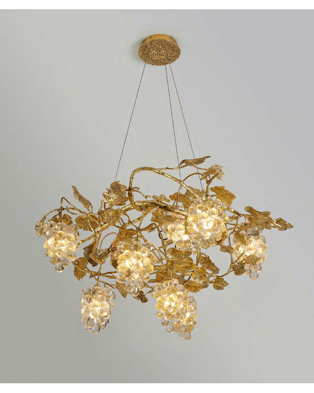 Chandelier GRAPPENA — designer chandelier, custom lighting by RODESIGNE