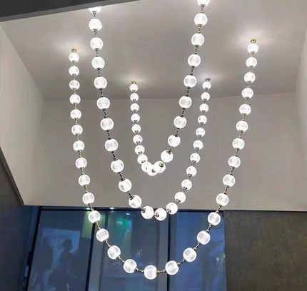 Chandelier DIGREMA — designer chandelier, custom lighting by RODESIGNE
