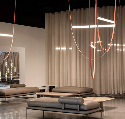 Pendant Light LINEWIRE — modern pendant light, custom designer lighting by RODESIGNE