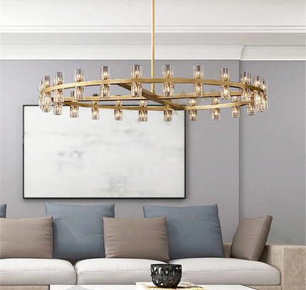 Chandelier TRENTINO — designer chandelier, custom lighting by RODESIGNE