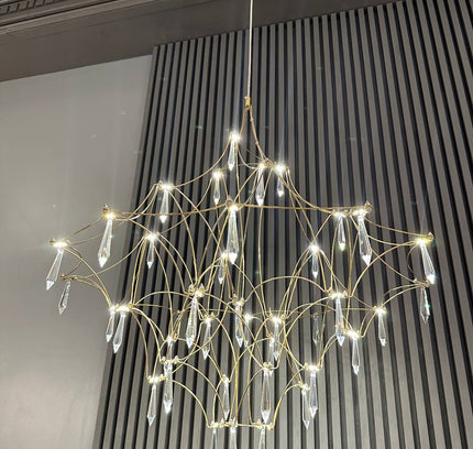 Chandelier KERTER — designer chandelier, custom lighting by RODESIGNE