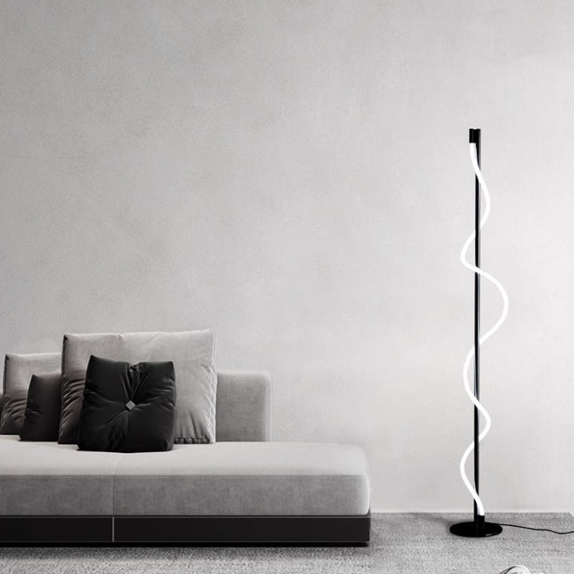 Floor Lamp TRACER TWISTED — designer floor lamp by RODESIGNE