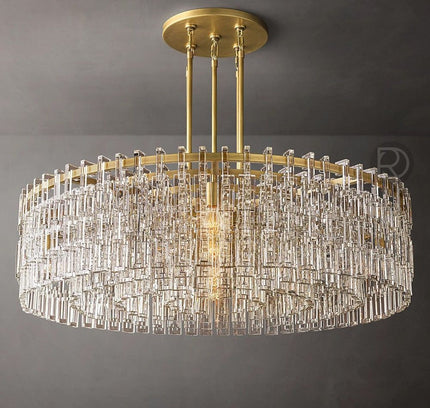Chandelier MUMIA by Rodesigne — brass designer chandelier, custom lighting by RODESIGNE