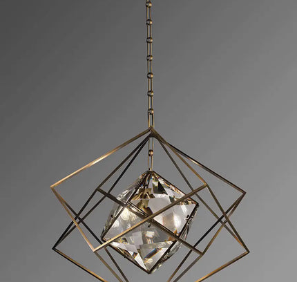 Pendant lamp CAMUS by Rodesigne — brass modern pendant light, custom designer lighting by RODESIGNE