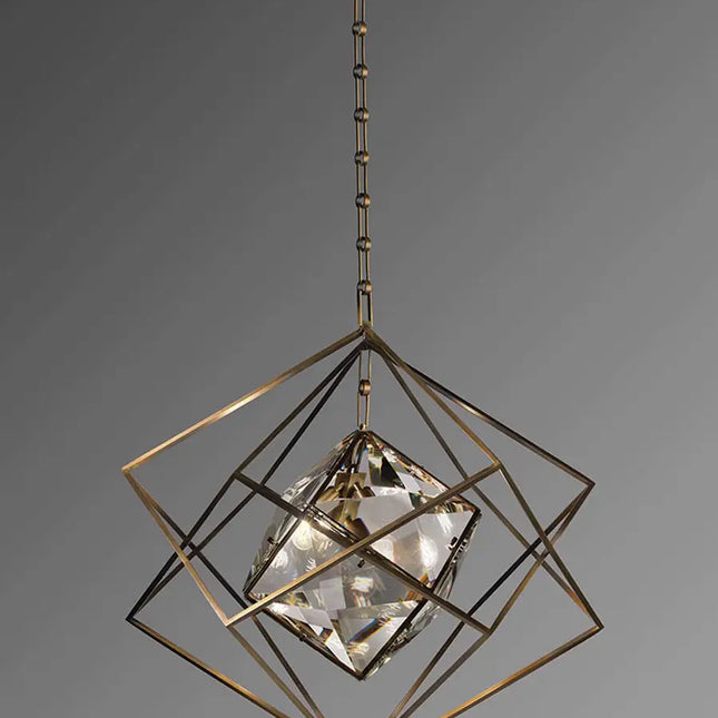 Pendant lamp CAMUS by Rodesigne — brass modern pendant light, custom designer lighting by RODESIGNE