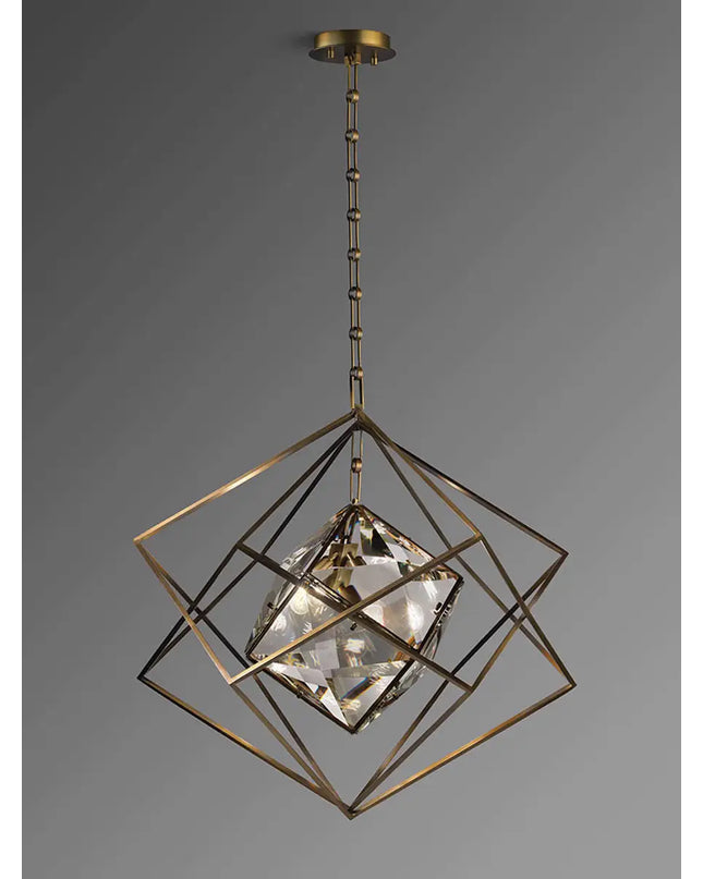 Pendant lamp CAMUS by Rodesigne — brass modern pendant light, custom designer lighting by RODESIGNE