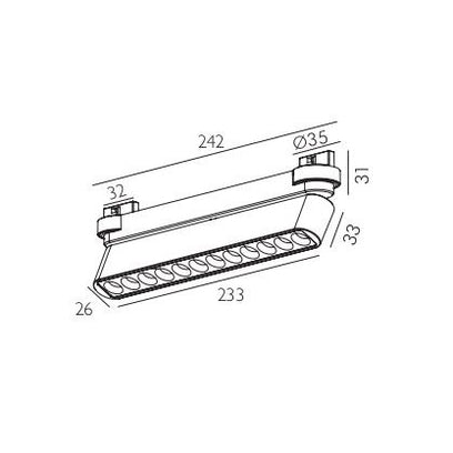 Recessed Light ROCCA-07 — recessed light, technical lighting by RODESIGNE