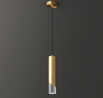 Pendant lamp SONTO by Rodesigne — brass modern pendant light, custom designer lighting by RODESIGNE